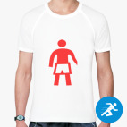 Мужская спортивная футболка