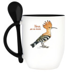 Кружка с ложкой