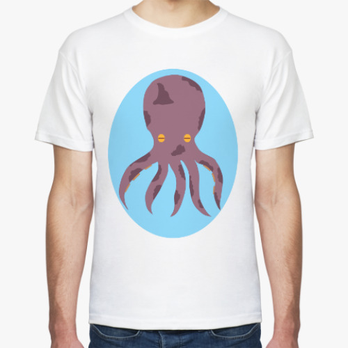 Футболка с принтом Осьминог