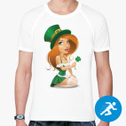 Мужская спортивная футболка