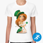 Женская спортивная футболка