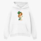 Толстовка худи оверсайз