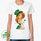 Женская футболка органик