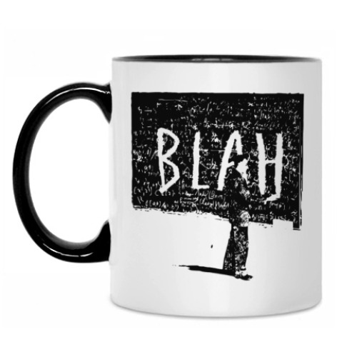 Кружка с принтом Blah! Матан