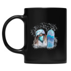 Кружка цветная UV-DTF