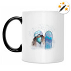 Кружка-хамелеон