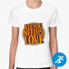 Женская спортивная футболка