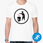 Мужская спортивная футболка