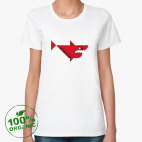 Женская футболка органик