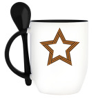 Кружка с ложкой