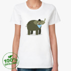 Женская футболка органик