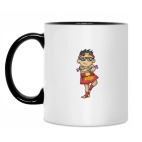 Кружка двухцветная