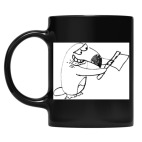 Кружка цветная UV-DTF