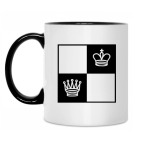 Кружка двухцветная