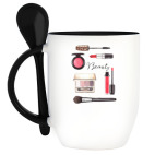 Кружка с ложкой