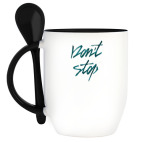 Кружка с ложкой