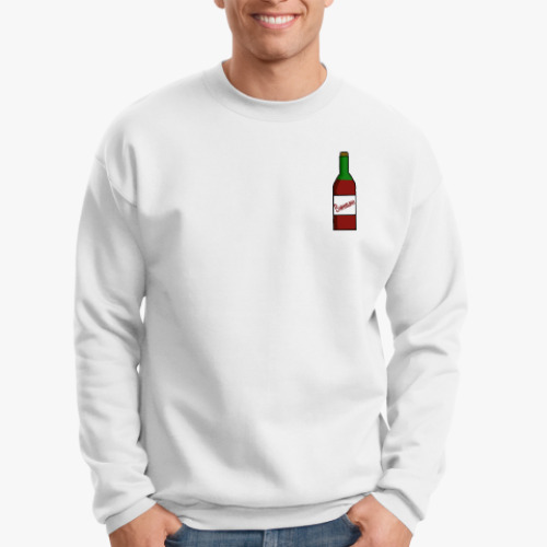 Свитшот с принтом винишко