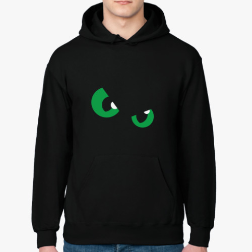 Толстовка худи с принтом Глаза