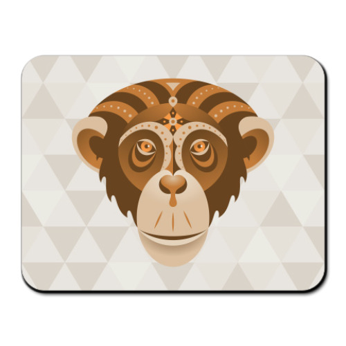 Коврик для мыши с принтом Год обезьяны