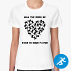 Женская спортивная футболка