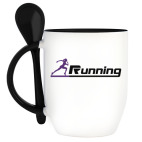 Кружка с ложкой