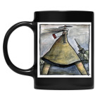 Кружка цветная UV-DTF