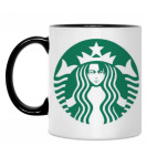 Кружка двухцветная