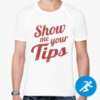 Мужская спортивная футболка