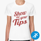 Женская спортивная футболка