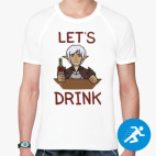 Мужская спортивная футболка