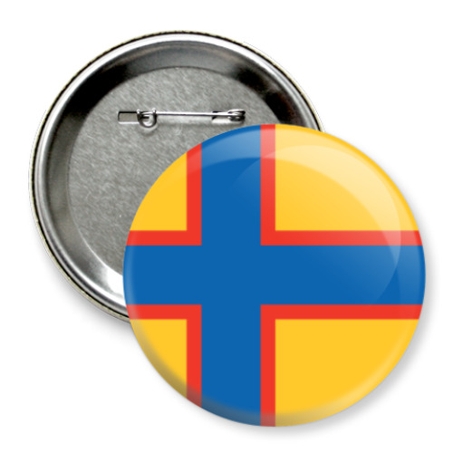 Значок 75мм с принтом Ингрия