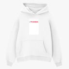 Толстовка худи оверсайз