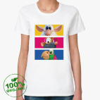 Женская футболка органик