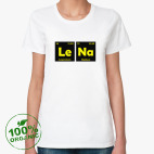 Женская футболка органик