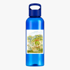 Прозрачная спортивная бутылка