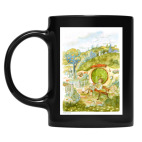 Кружка цветная UV-DTF