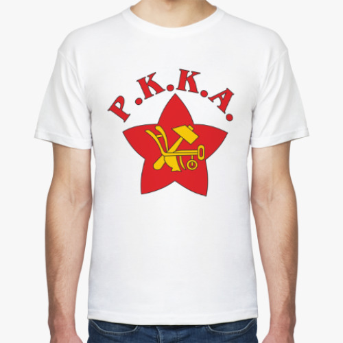 Футболка с принтом РККА