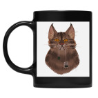 Кружка цветная UV-DTF