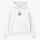 Толстовка худи оверсайз