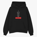 Толстовка худи оверсайз