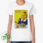 Женская футболка органик