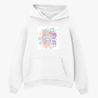 Толстовка худи оверсайз