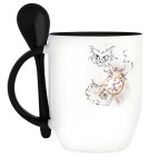 Кружка с ложкой