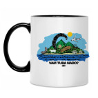 Кружка двухцветная