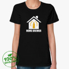 Женская футболка органик