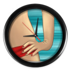 Часы (без цифр)