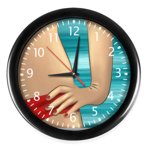 Часы с принтом память о жарком лете