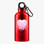 Металлическая бутылка 400 мл UV-DTF