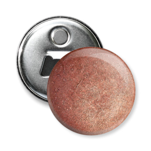 Магнит-открывашка с принтом Меркурий