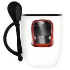 Кружка с ложкой